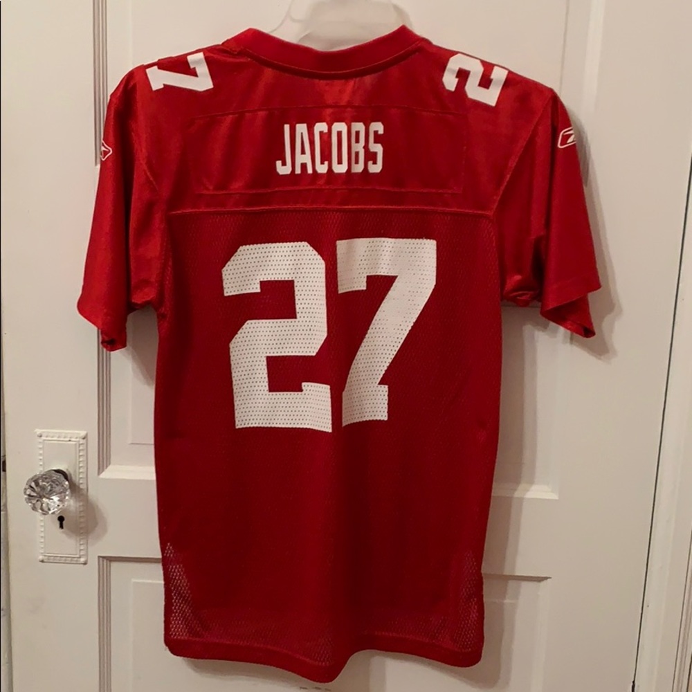 Brandon Jacobs Giants Youth Jersey Size L(14-16) - Picture 2 of 4